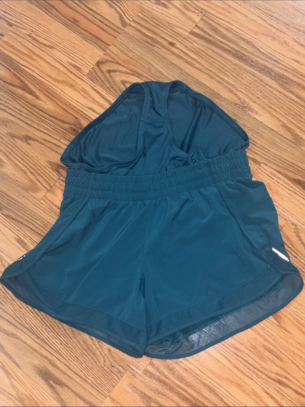 Athleta Teal Athletic Running Shorts, Small